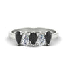 Load image into Gallery viewer, 5-stone-wedding-band-black-diamond-teardrop-one-carat-in-white-gold-fdwb8008peblacksleep-1.00ct-nl-wg.jpg