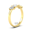Load image into Gallery viewer, 5-stone-wedding-band-diamond-teardrop-one-carat-in-yellow-gold-fdwb8008peangle2-1.00ct-nl-yg-hw.jpg
