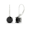 Load image into Gallery viewer, 5.00-ct-round-cut-black-diamond-leverback-dangle-earrings-in-white-gold-fdear11236rogblackangle1-5.00ct-nl-wg.jpg?v=1768373585