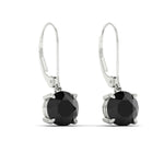 Load image into Gallery viewer, 5.00-ct-round-cut-black-diamond-leverback-dangle-earrings-in-white-gold-fdear11236rogblackangle3-5.00ct-nl-wg.jpg?v=1768373585