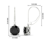 Load image into Gallery viewer, 5.00-ct-round-cut-black-diamond-leverback-dangle-earrings-in-white-gold-fdear11236rogblackangle4-5.00ct-nl-wg-hw.jpg?v=1768373585