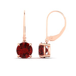 Load image into Gallery viewer, 5.00-ct-round-cut-ruby-leverback-dangle-earrings-in-rose-gold-fdear11236rogrudrangle4-5.00ct-nl-rg.jpg?v=1768373585