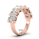 Load image into Gallery viewer, 5.00-ct-seven-stone-diamond-wedding-band-in-rose-gold-FD8008OVBANGLE2-5.00CT-NL-RG-HW.jpg?v=1763628833