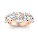 Load image into Gallery viewer, 5.00-ct-seven-stone-diamond-wedding-band-in-rose-gold-FD8008OVBANGLE5-5.00CT-NL-RG.jpg?v=1763628833