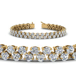 Load image into Gallery viewer, Stunning Two Row Tennis Bracelet