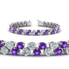Load image into Gallery viewer, Stunning Two Row Tennis Bracelet