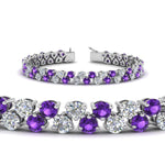 Load image into Gallery viewer, Stunning Two Row Tennis Bracelet