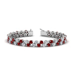 Load image into Gallery viewer, Stunning Two Row Tennis Bracelet