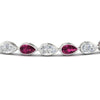 Load image into Gallery viewer, 5.50-carat-classic-teardrop-link-east-west-pink-sapphire-bracelet-in-white-gold-FDBECPE10581GSADRPIANGLE5-5.40CT-NL-WG.jpg?v=1776847805