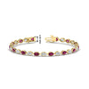 Load image into Gallery viewer, 5.50-carat-classic-teardrop-link-east-west-pink-sapphire-bracelet-in-yellow-gold-FDBECPE10581GSADRPI-5.40CT-NL-YG-hw.jpg?v=1776847805