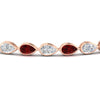 Load image into Gallery viewer, 5.50-carat-classic-teardrop-link-east-west-ruby-bracelet-in-rose-gold-FDBECPE10581GRUDRANGLE5-5.40CT-NL-RG.jpg?v=1776847869