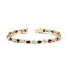 Load image into Gallery viewer, 5.50-carat-classic-teardrop-link-east-west-ruby-bracelet-in-yellow-gold-FDBECPE10581GRUDR-5.40CT-NL-YG.jpg?v=1776847869