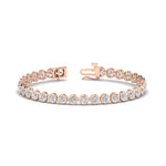 Load image into Gallery viewer, 6.50 Carat Diamond Bezel Set Tennis Bracelet