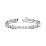 Load image into Gallery viewer, 6.50 Carat Diamond Bezel Set Tennis Bracelet