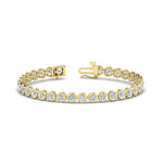Load image into Gallery viewer, 6.50 Carat Diamond Bezel Set Tennis Bracelet