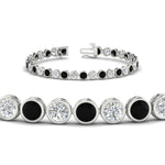 Load image into Gallery viewer, 6.50 Carat Diamond Bezel Set Tennis Bracelet