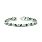 Load image into Gallery viewer, 6.50 Carat Diamond Bezel Set Tennis Bracelet