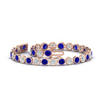 Load image into Gallery viewer, 6.50 Carat Diamond Bezel Set Tennis Bracelet