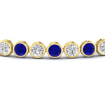 Load image into Gallery viewer, 6.50 Carat Diamond Bezel Set Tennis Bracelet