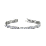 Load image into Gallery viewer, 6 Carat Emerald Cut Diamond Tennis Bracelet