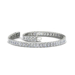 Load image into Gallery viewer, 6 Carat Emerald Cut Diamond Tennis Bracelet