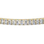 Load image into Gallery viewer, 6 Carat Emerald Cut Diamond Tennis Bracelet