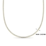 Load image into Gallery viewer, 6-carat-classic-round-diamond-tennis-necklace-in-FDNK11334-(0.03CT)ANGLE1-NL-YG