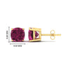 Load image into Gallery viewer, 7-carat-cushion-cut-pink-sapphire-basket-stud-earring-in-rose-gold-fdear10411cugsadrpiangle2-7.00ct-nl-rg-hw.jpg