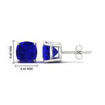 Load image into Gallery viewer, 6-carat-cushion-cut-sapphire-basket-stud-earring-in-white-gold-fdear10411cugsablangle2-6.00ct-nl-wg-hw.jpg