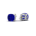 Load image into Gallery viewer, 6-carat-cushion-cut-sapphire-basket-stud-earring-in-white-gold-fdear10411cugsablangle4-6.00ct-nl-wg.jpg
