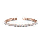 Load image into Gallery viewer, 6-carat-oval-shape-diamond-tennis-bracelet