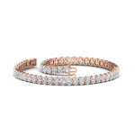 Load image into Gallery viewer, 6-carat-oval-shape-diamond-tennis-bracelet