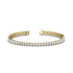 Load image into Gallery viewer, 6 Carat Oval Shape Diamond Tennis Bracelet