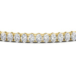 Load image into Gallery viewer, 6 Carat Oval Shape Diamond Tennis Bracelet