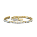 Load image into Gallery viewer, 6 Carat Princess Cut Diamond Tennis Eternity Bracelet