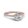 Load image into Gallery viewer, 6 Claw Prong Simple Round Diamond Ring