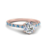 Load image into Gallery viewer, 6 Claw Prong Simple Round Diamond Ring