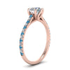 Load image into Gallery viewer, 6 Claw Prong Simple Round Diamond Ring