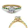 Load image into Gallery viewer, 6 Claw Prong Simple Round Diamond Ring