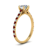 Load image into Gallery viewer, 6 Claw Prong Simple Round Diamond Ring