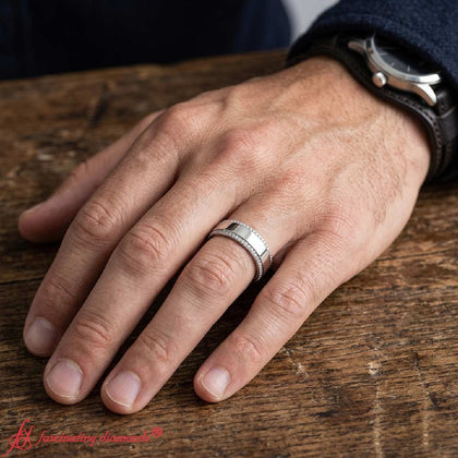 6 MM Eternity Band For Men