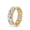 Load image into Gallery viewer, 6.40-carat-eternity-band-diamond-teardrop-in-yellow-gold-FD10554PE-0.40CT-ANGLE2-NL-YG