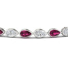 Load image into Gallery viewer, 6.50-carat-classic-teardrop-link-east-west-pink-sapphire-bracelet-in-white-gold-FDBRCPE10581GSADRPIANGLE5-6.50CT-NL-WG.jpg?v=1776850743