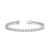 Load image into Gallery viewer, 7-60-ct-bezel-tennis-bracelet-heart-shaped-diamond-in-white-gold-fdbrc10581htangle2-7-60-ct-nl-wg