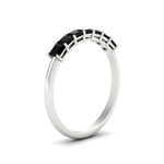 Load image into Gallery viewer, 7-black-diamond-princess-cut-1-ct-wedding-band-in-white-gold-fdwb179prgblackangle2-1.00ct-nl-wg.jpg
