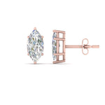 Load image into Gallery viewer, Marquise Diamond 6 Prong Stud Earrings