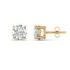 Load image into Gallery viewer, 7-carat-basket-round-stud-earring-in-yellow-gold-FDEAR10411RO7CT-NL-YG.jpg?v=1763122403