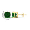 Load image into Gallery viewer, 7-carat-cushion-cut-emerald-basket-stud-earring-in-yellow-gold-fdear10411cugemgrangle2-7.00ct-nl-yg-hw.jpg