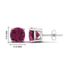 Load image into Gallery viewer, 7-carat-cushion-cut-pink-sapphire-basket-stud-earring-in-yellow-gold-fdear10411cugsadrpiangle2-7.00ct-nl-yg-hw.jpg