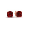 Load image into Gallery viewer, 7-carat-cushion-cut-ruby-basket-stud-earring-in-rose-gold-fdear10411cugrudrangle1-7.00ct-nl-rg.jpg